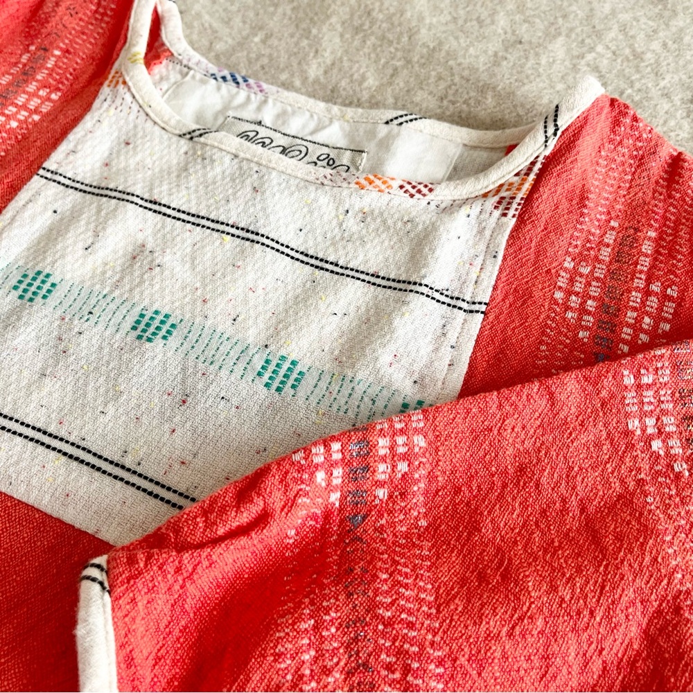Ace & Jig popham pullover orange top - Picture 7 of 11